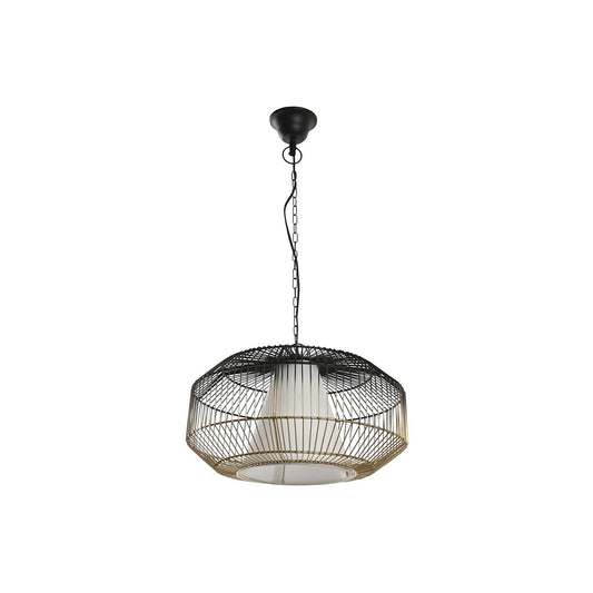 Ceiling Light DKD Home Decor 42 x 42 x 23 cm Black Golden Iron 50 W-0