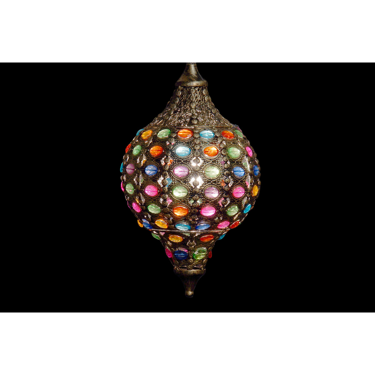 Ceiling Light DKD Home Decor Golden Metal Multicolour 40 W 50 W 24 x 24 x 42 cm-1