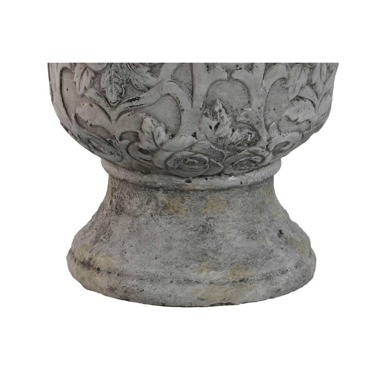 Planter White Grey Cement 22 x 22 x 29 cm-1
