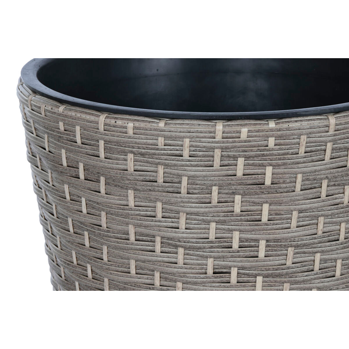Set of Planters ESPRIT Rattan 40 x 40 x 45 cm-3