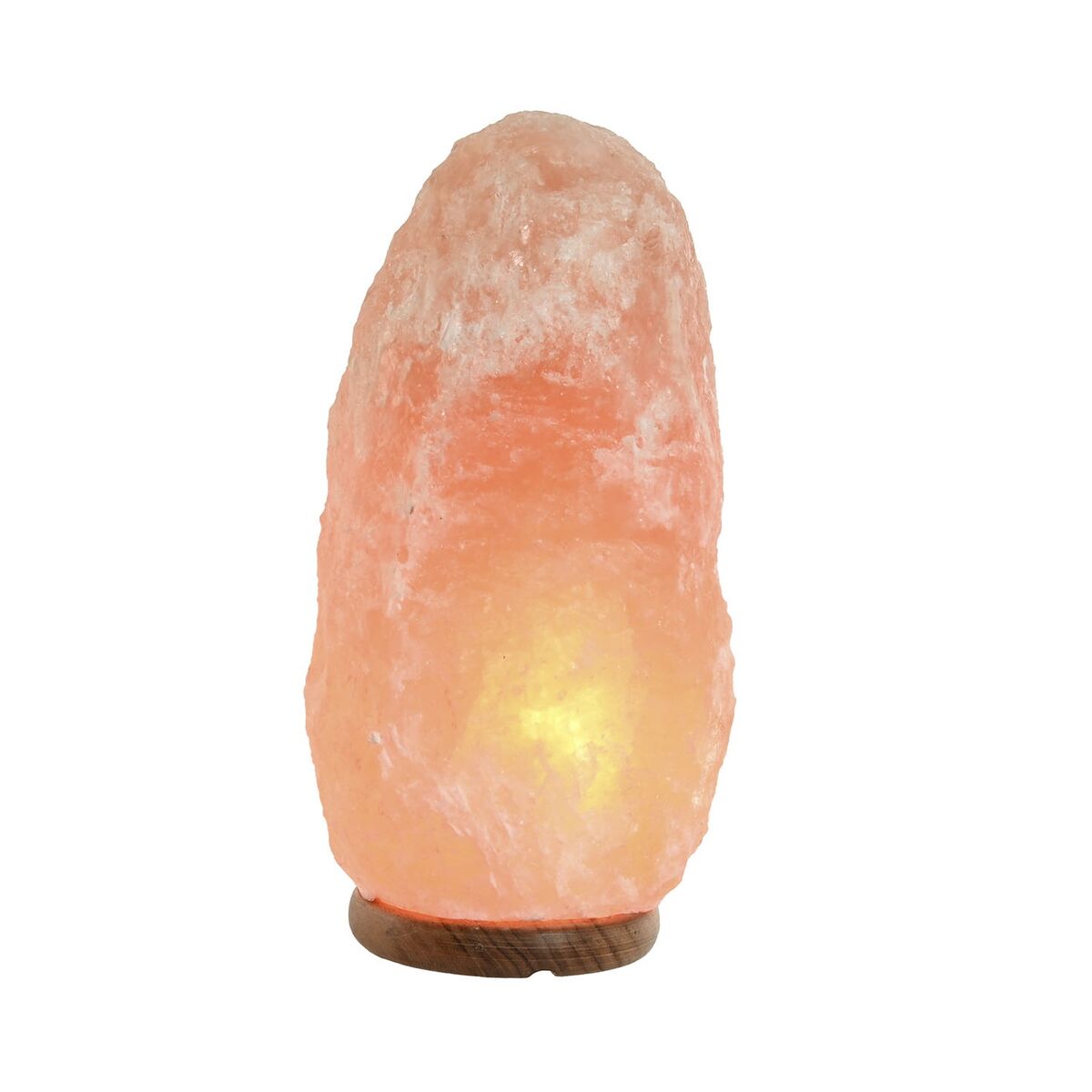 Desk lamp Home ESPRIT Pink Salt Mango wood 15 W 220 V 17 x 14 x 35 cm-1