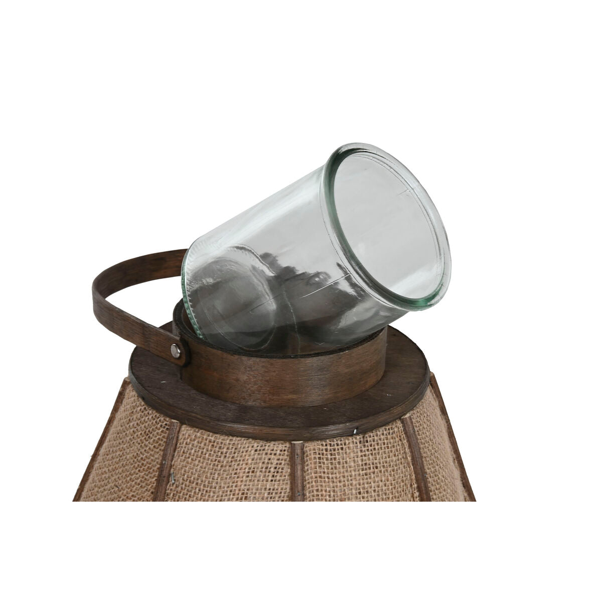 Candleholder Home ESPRIT Natural Jute Bamboo 36 x 36 x 48,5 cm-1