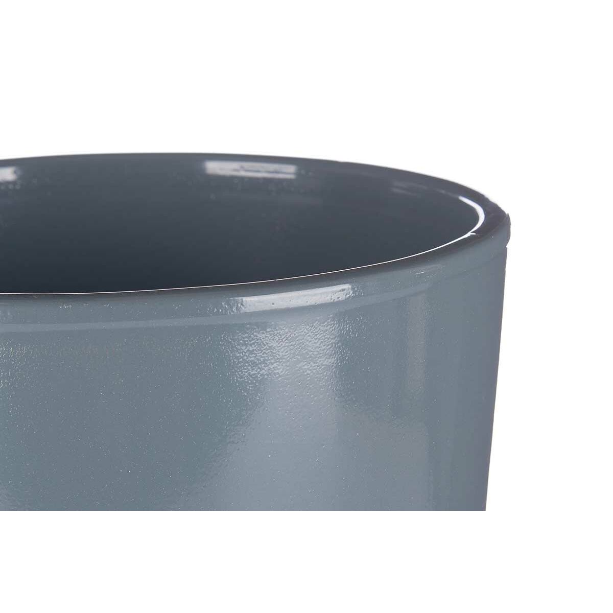 Set of pots  Anthracite Clay Ø 22 cm Ø 27 -1