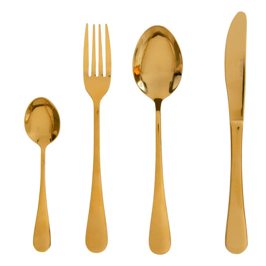 Cutlery Golden Stainless steel 24 Pieces-0