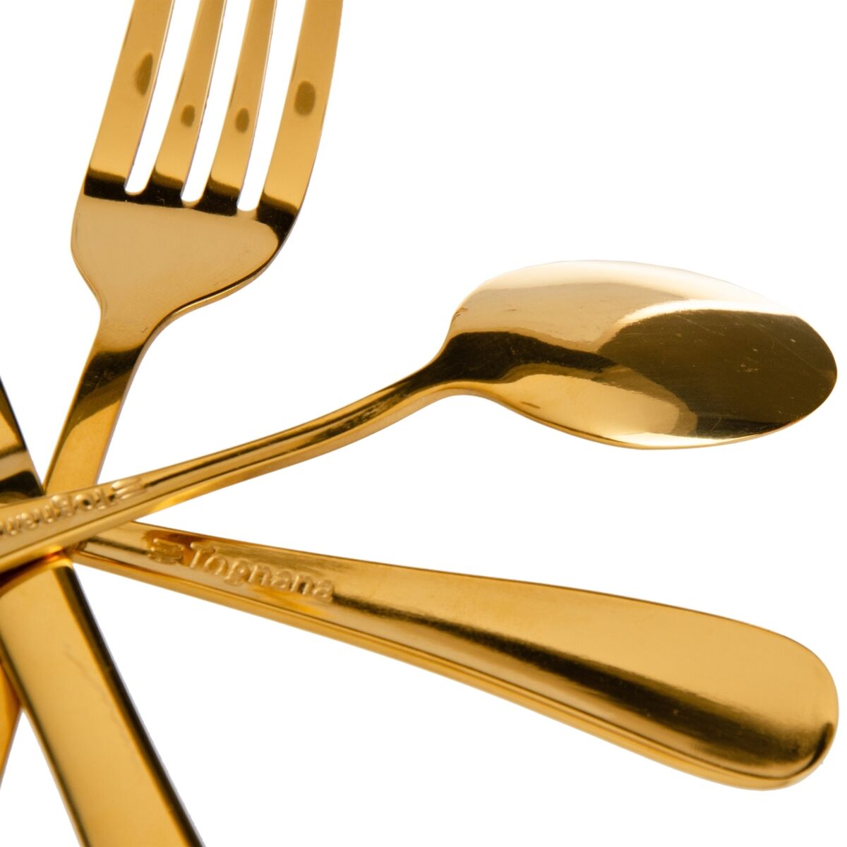 Cutlery Golden Stainless steel 24 Pieces-5