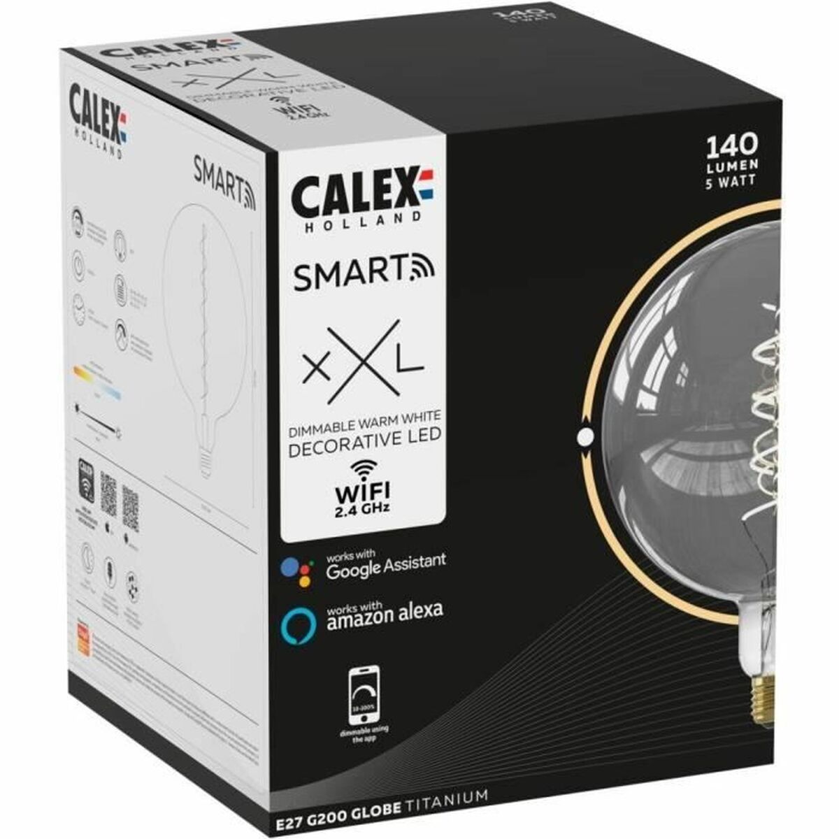 LED lamp Calex G 6 W-4