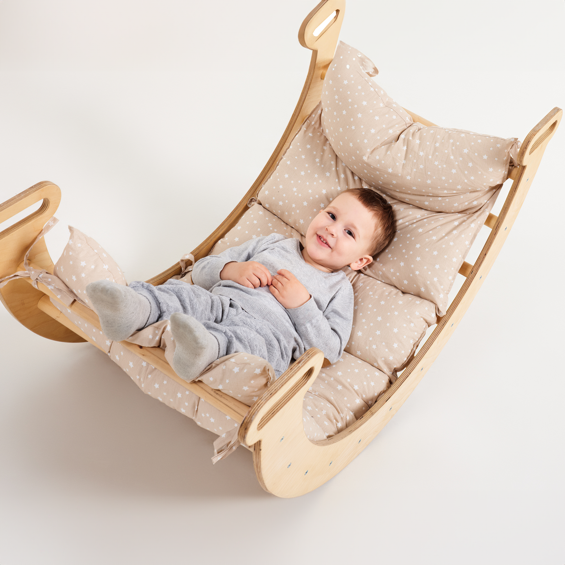 Cushion for climbing arch - with star pattern-2