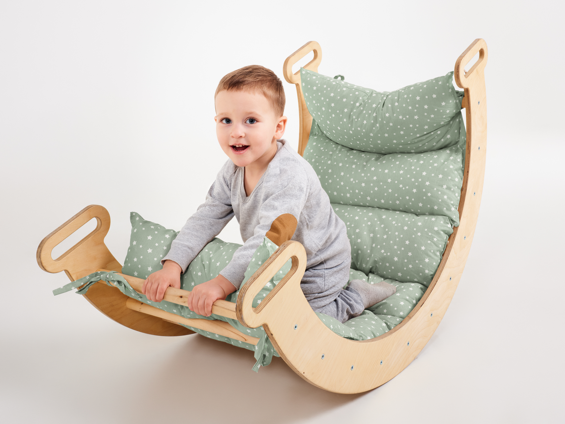 Cushion for climbing arch - with star pattern-3