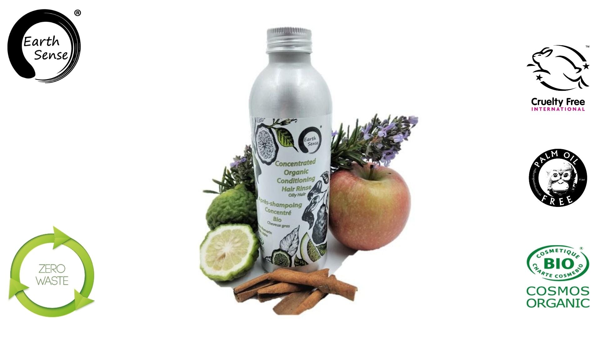 Concentrated Organic Conditioning Hair Rinse - Oily Hair - 200ml-3