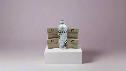 Trio Hair Care Pack - Organic Solid Shampoo, Organic Concentrated Hair Rinse & Argan Oil - MADE TO ORDER-0