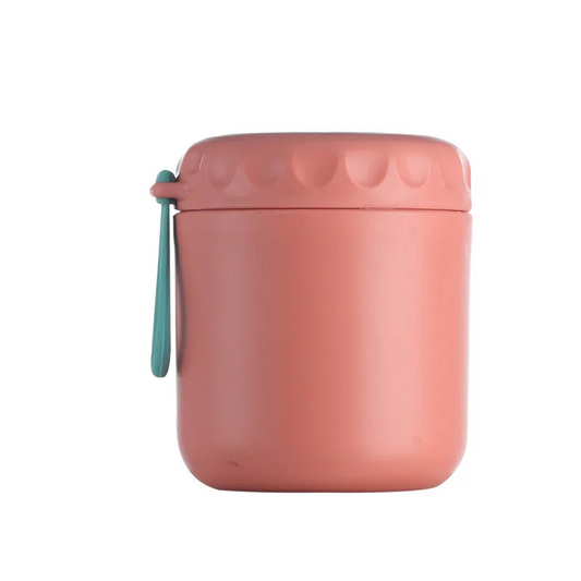Insulated Food Thermal Jar Stainless Steel Vacuum Soup Cup Pink-0