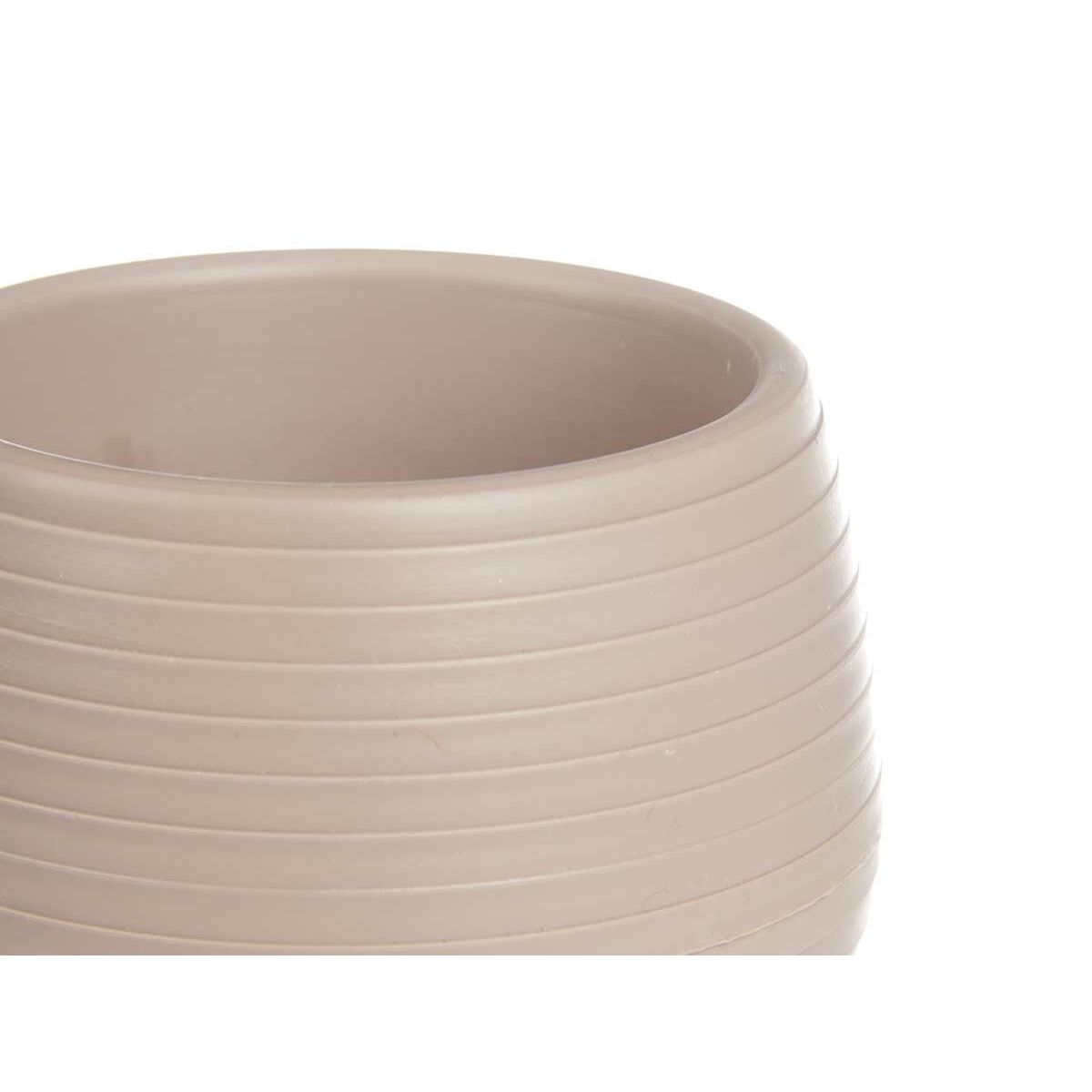 Set of pots Ibergarden Taupe  8 x 8 x 7 cm (8 Units)-1