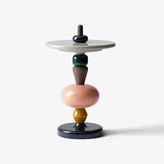 Nordic Creative Side Table - Versatile 45x69cm Wall-Mounted Design-0