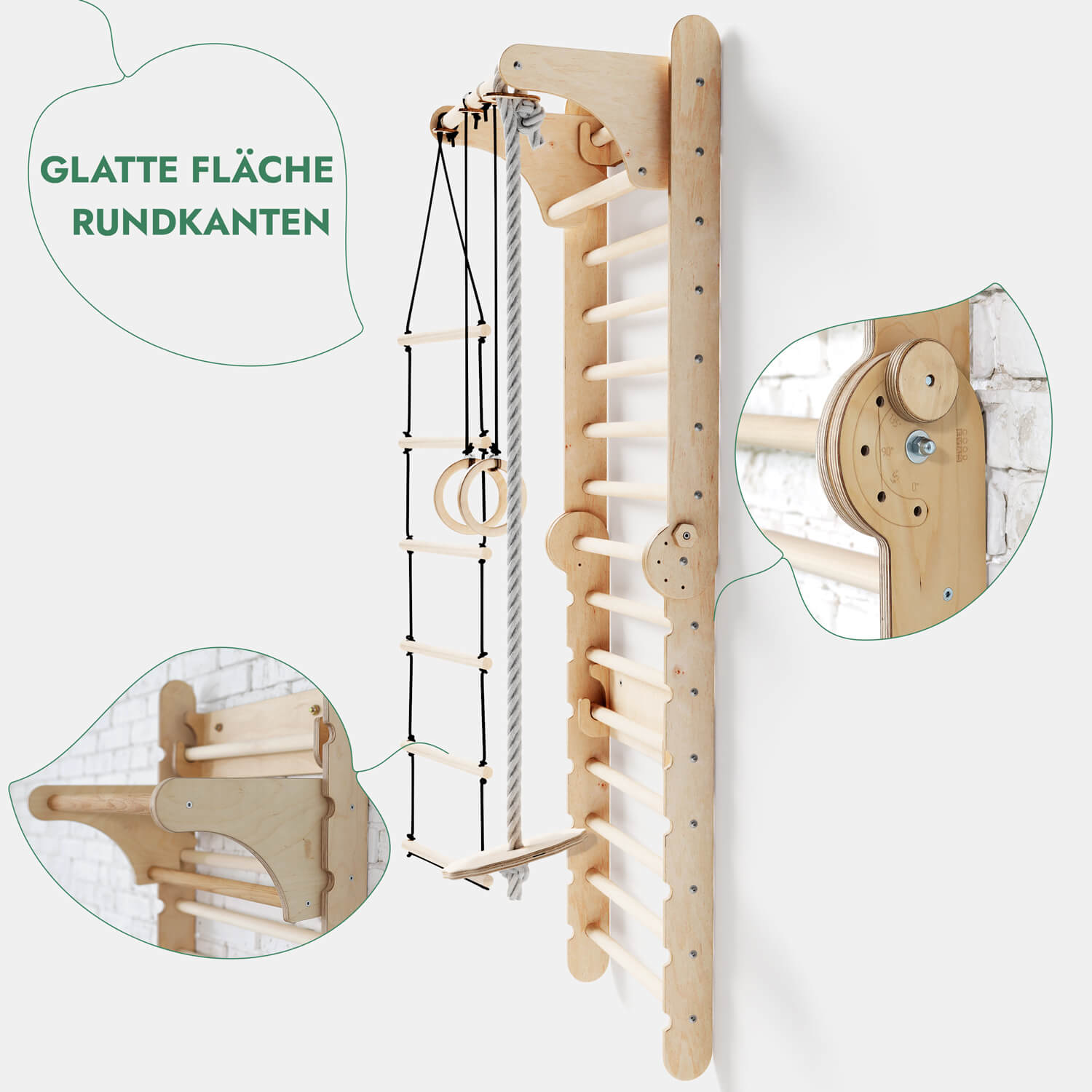 6-in-1 indoor climbing wall-4