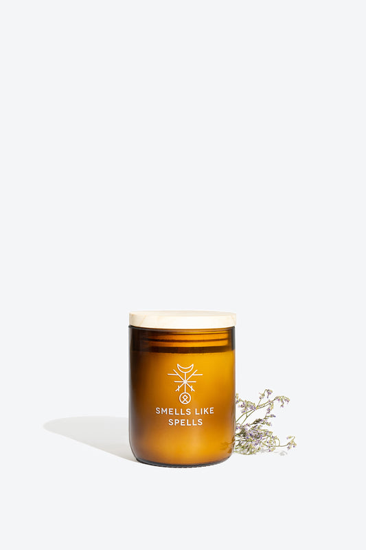 Soy wax scented candle with wooden wick scented candle HAG Smells Like Spells