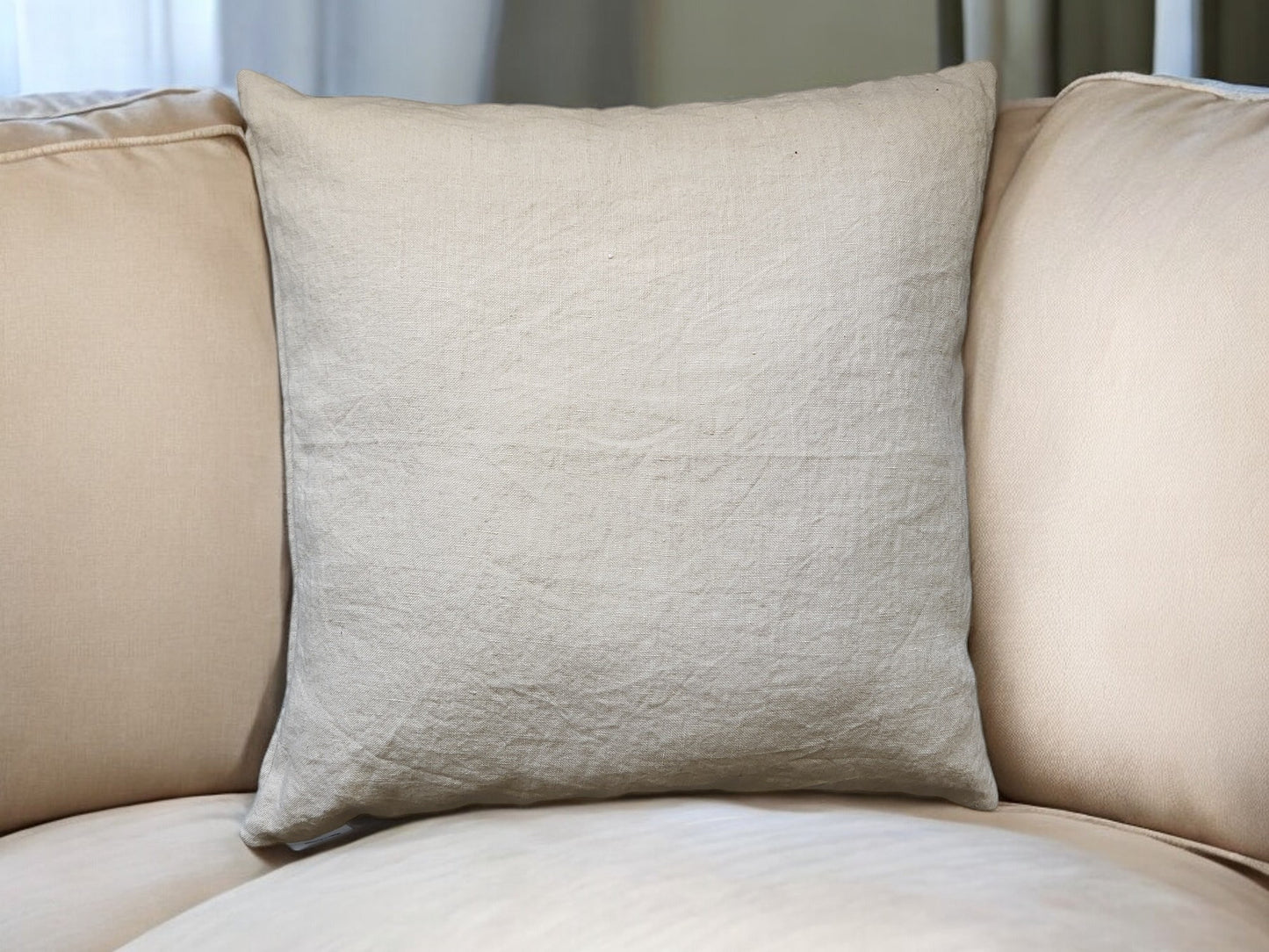 Minimal Vivid Linen cushion cover-5