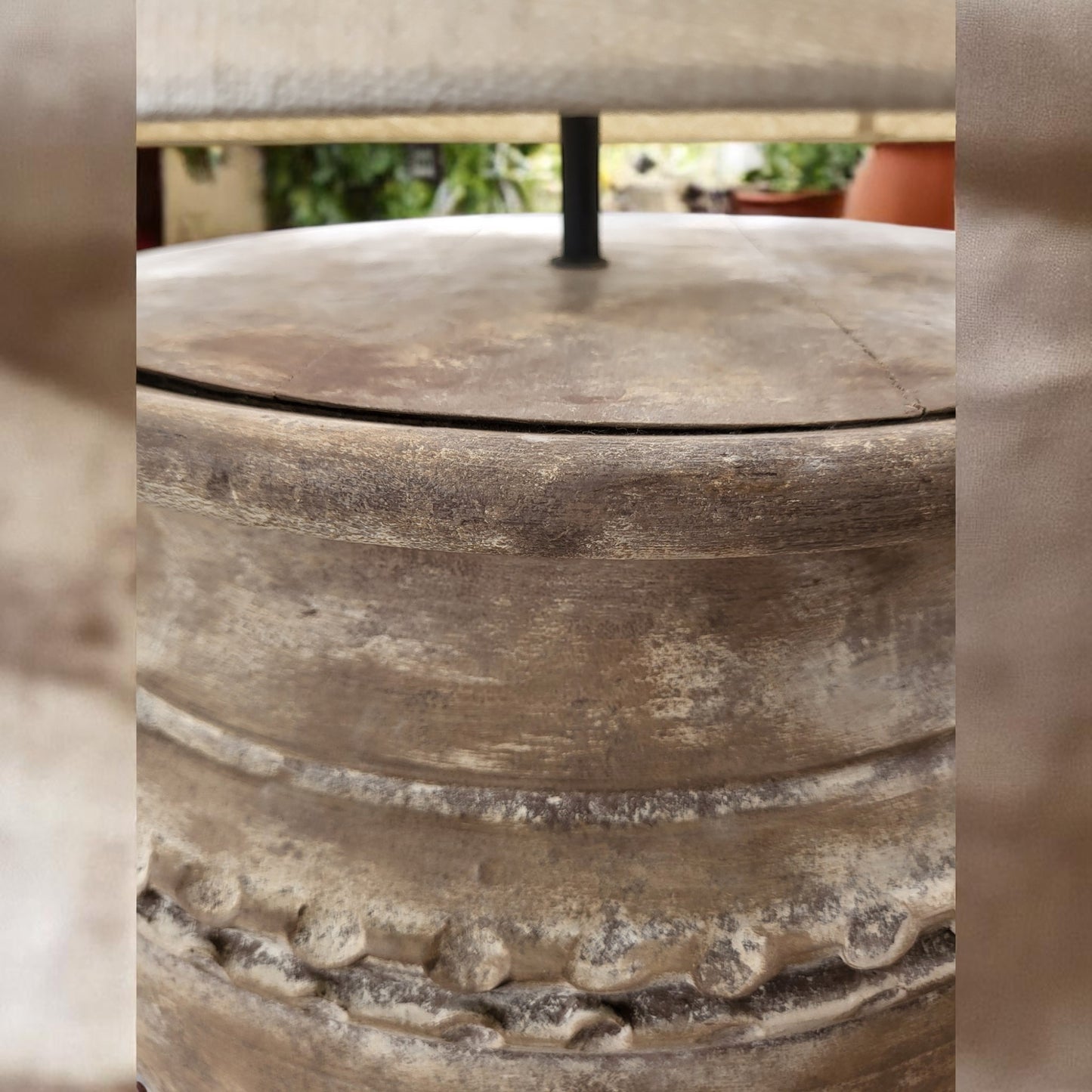 Gaze no.737 - Terracotta table lamp-3