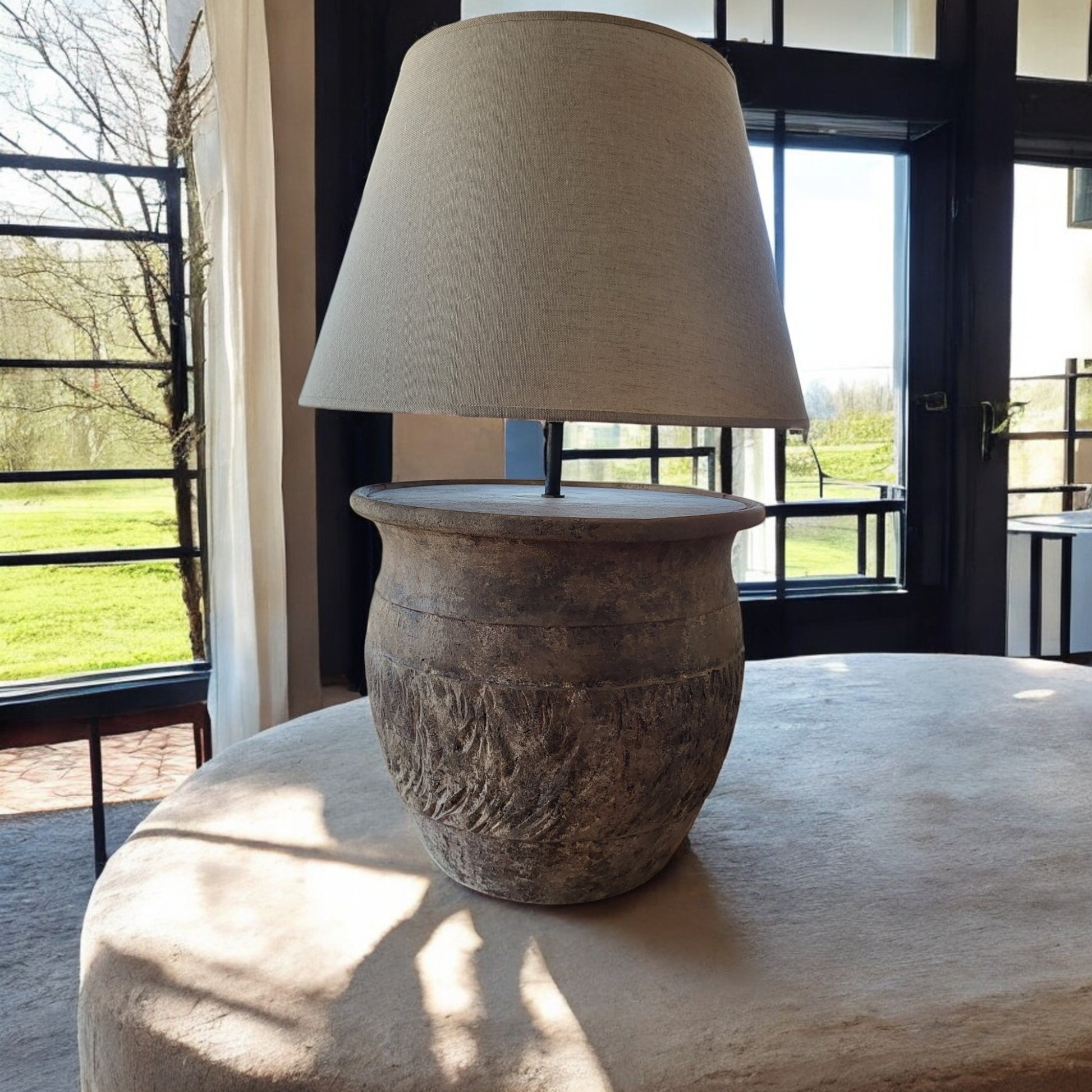 Terracotta no.RRL42 - ceramic table lamp-10