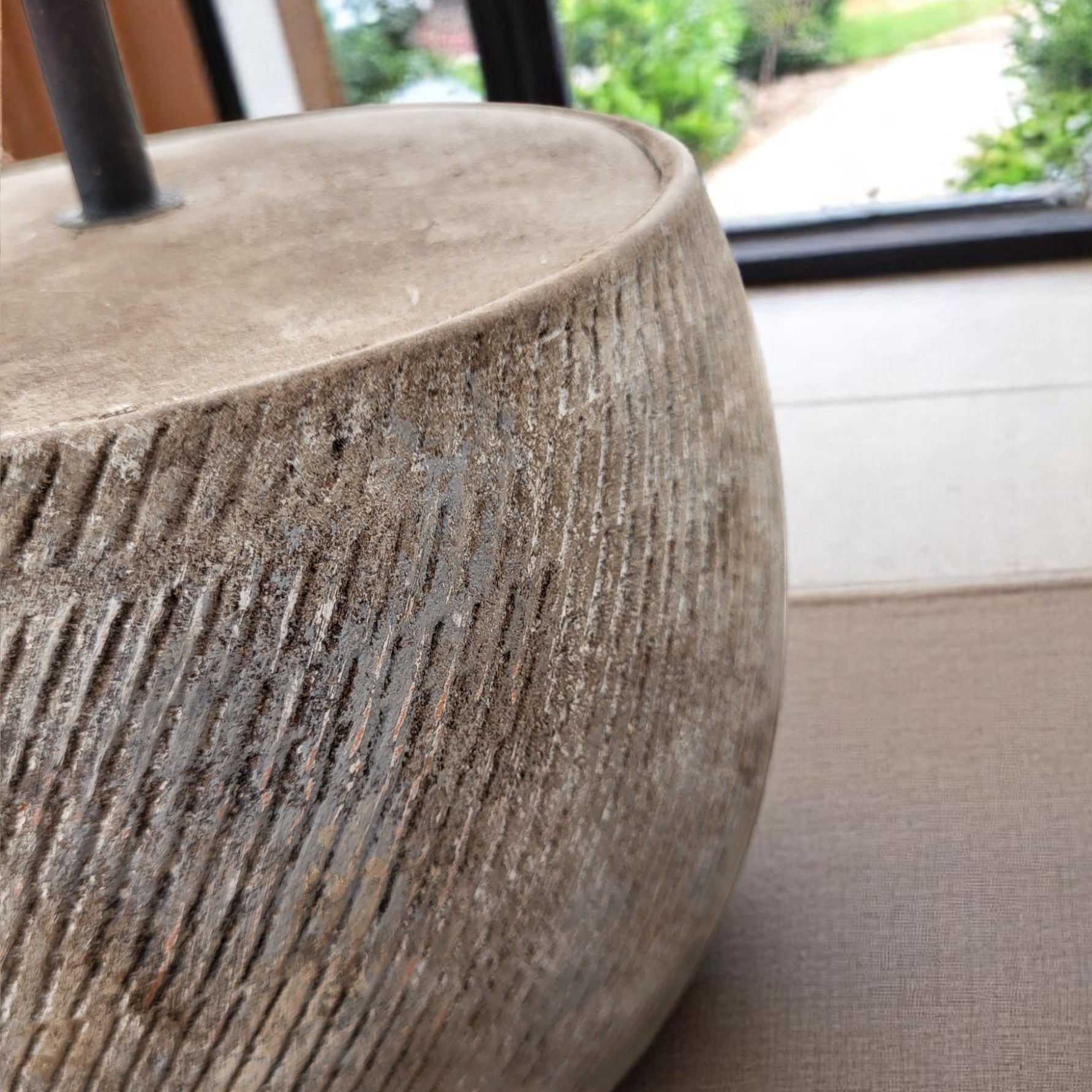 Found U - Terracotta Table lamp-5
