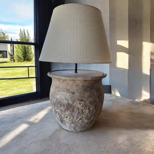 Terracotta no.RRL42 - ceramic table lamp-0