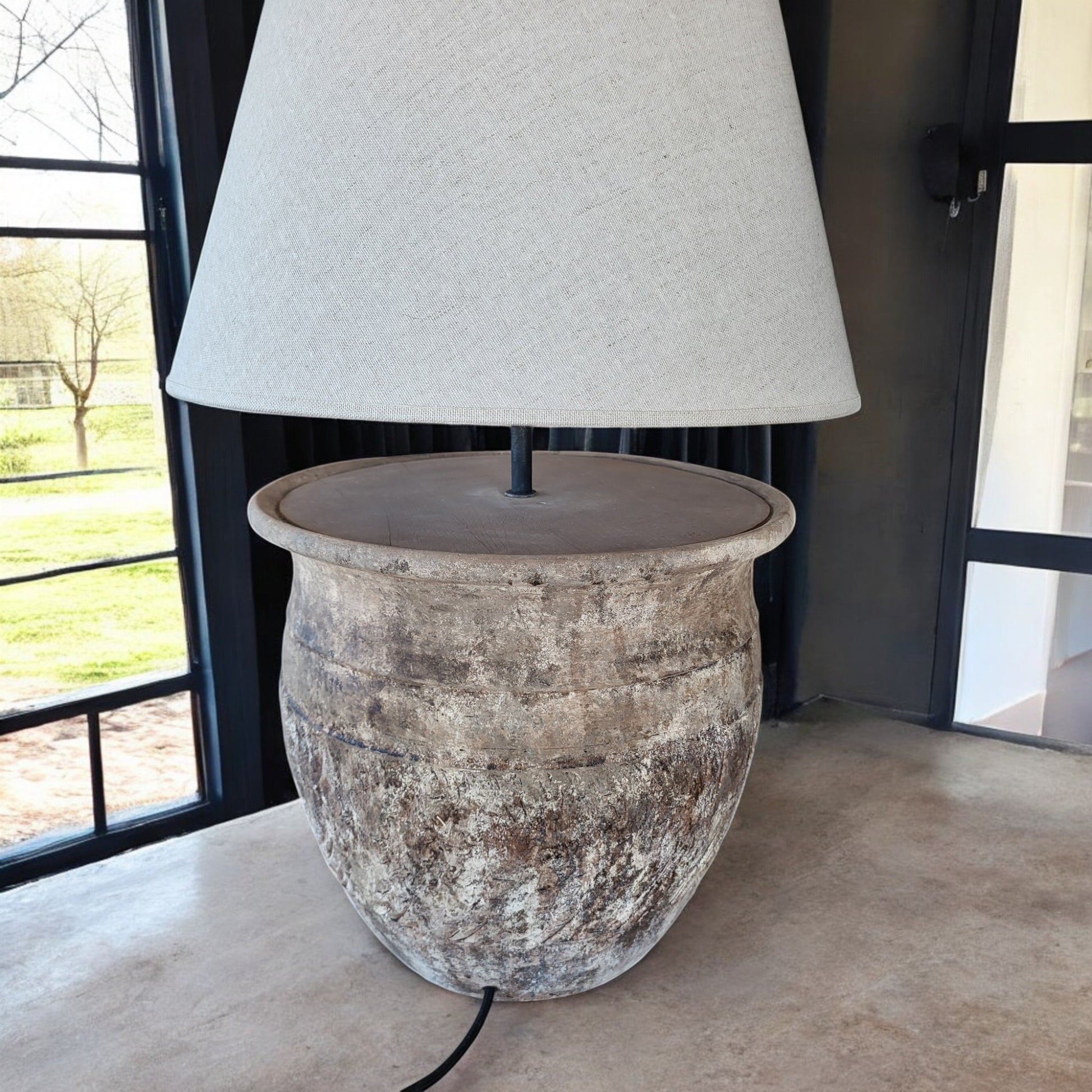 Terracotta no.RRL42 - ceramic table lamp-5