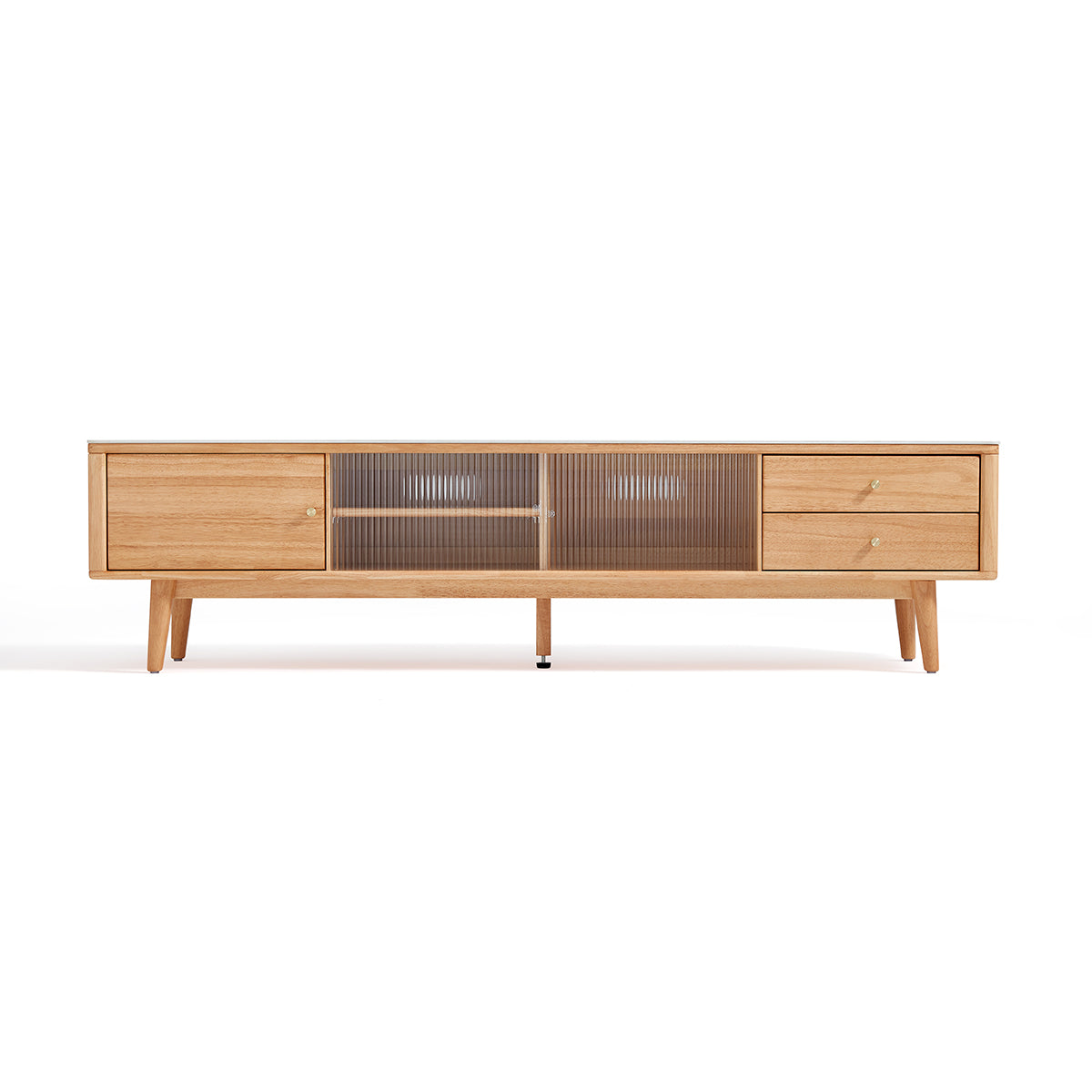Four Season White Entertainment Unit TV Console-2