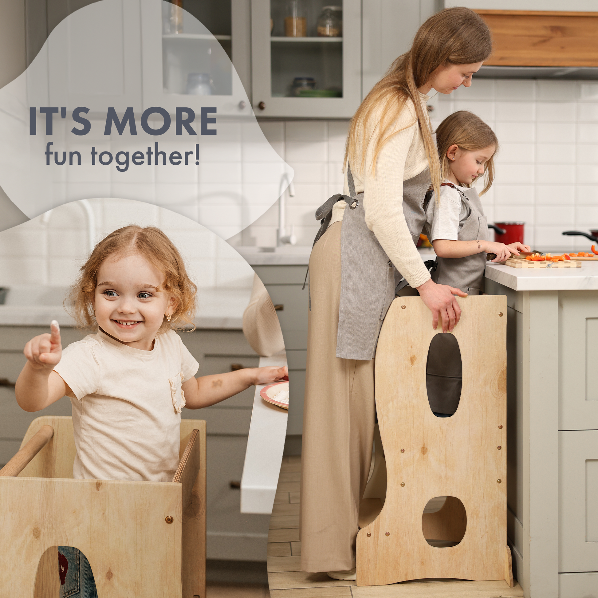 Stable Montessori learning tower-4