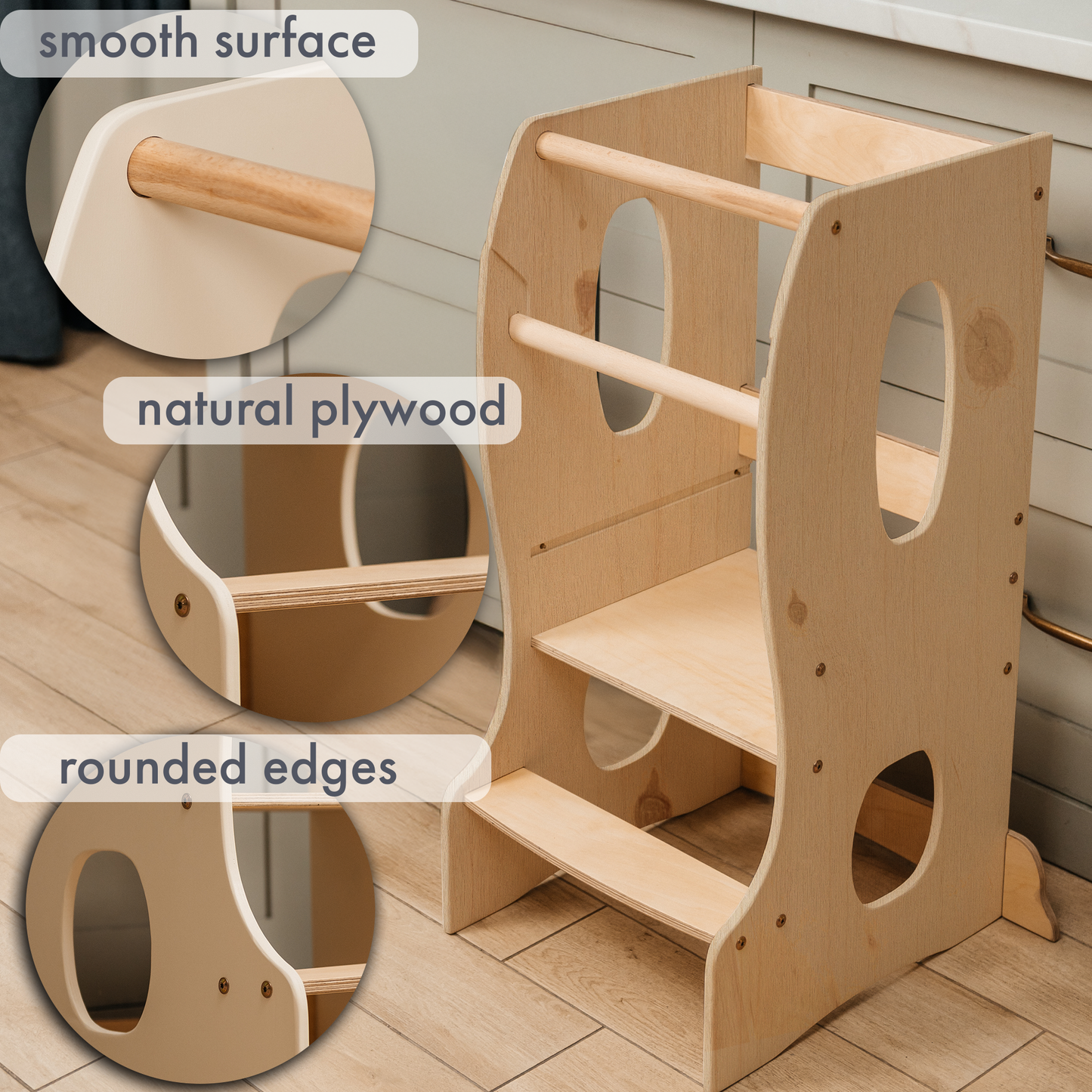 Stable Montessori learning tower-3