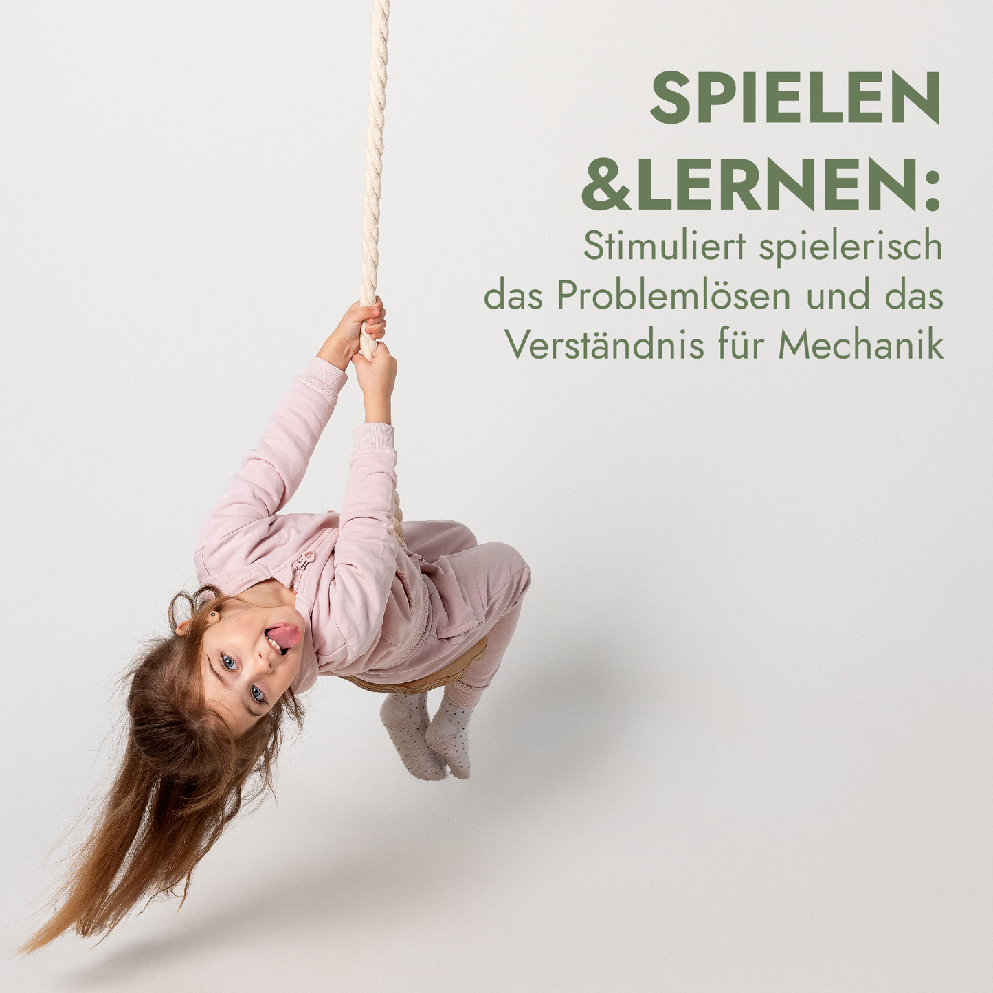 Set of three swings: disk + rings + rope ladder-4