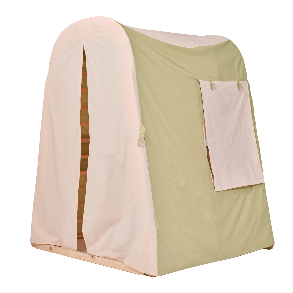Play tent cover for indoor wooden playground-4