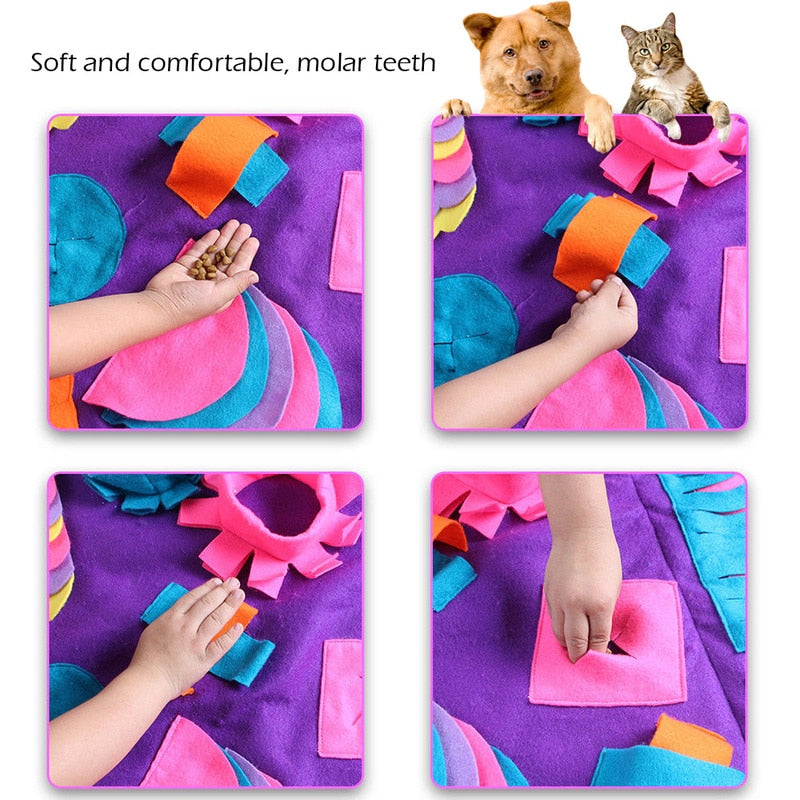 Pet Dog Snuffle Mat 90 x 90-2